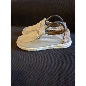 Hey Dude Wendy Chambray Java Women  Size 9